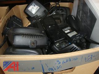 (#1833) Miscellaneous 2 Way Radios with Chargers